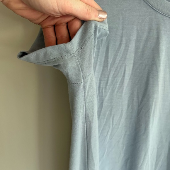 FREE FLY Bamboo Flex Pocket Dress Heather Coastal Sage UPF 50 Quick-Dry Soft | M - Picture 5 of 11